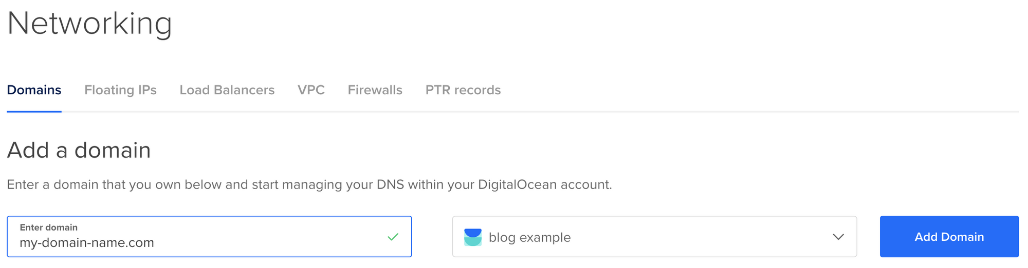 How to connect a Namecheap domain with DigitalOcean